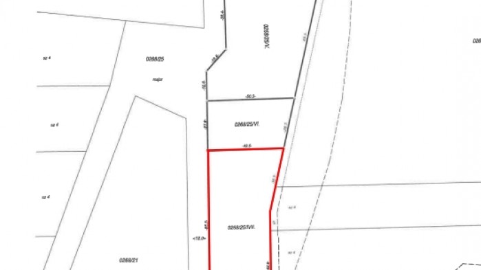 Homokmégy 0268/25/VII hrsz