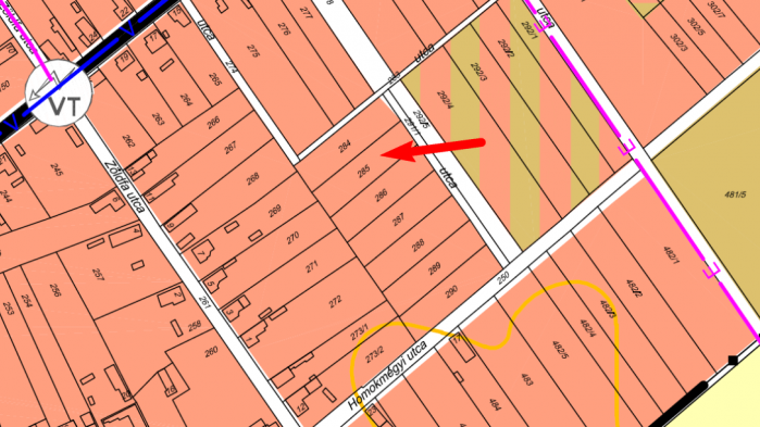 Öregcsertő 285 hrsz