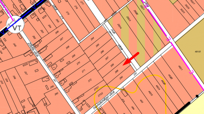 Öregcsertő 289 hrsz