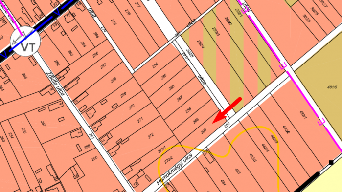 Öregcsertő 290 hrsz