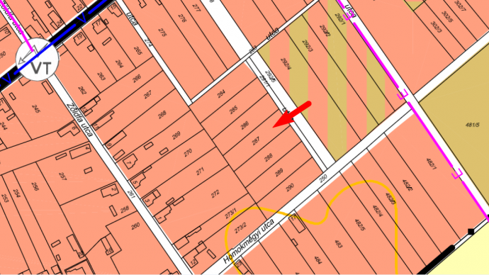 Öregcsertő 287 hrsz