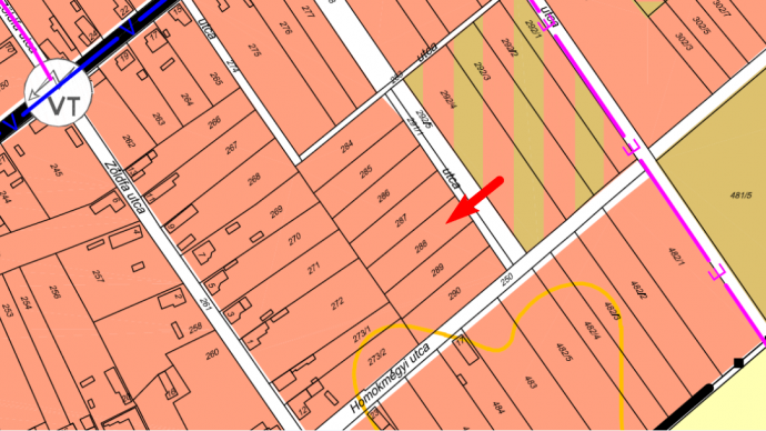 Öregcsertő 288 hrsz